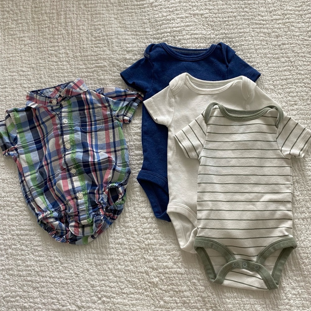 0-3 month onesie bundle